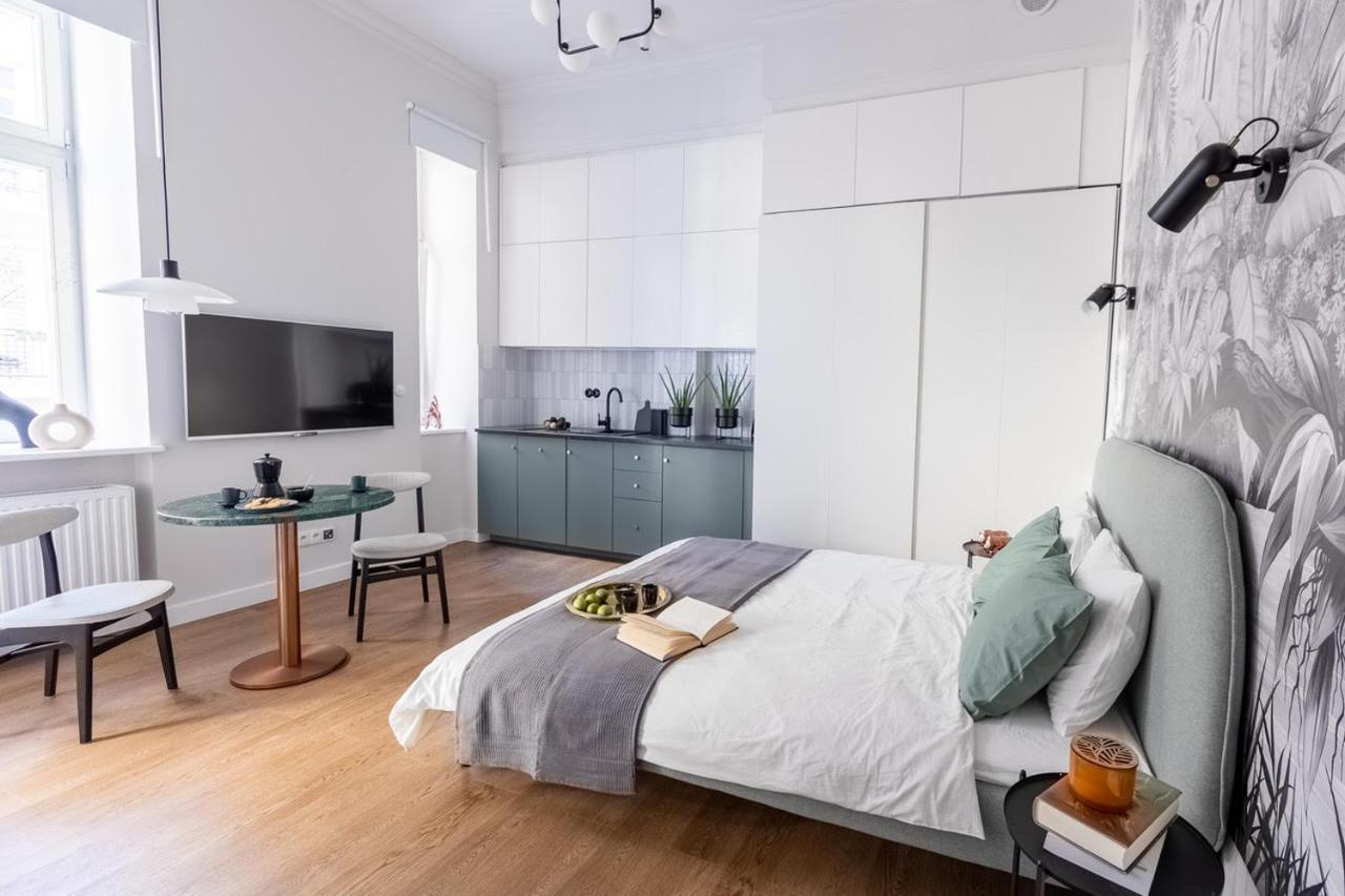 Lion Apartments - Premium Studio With Balcony 克拉科夫 外观 照片