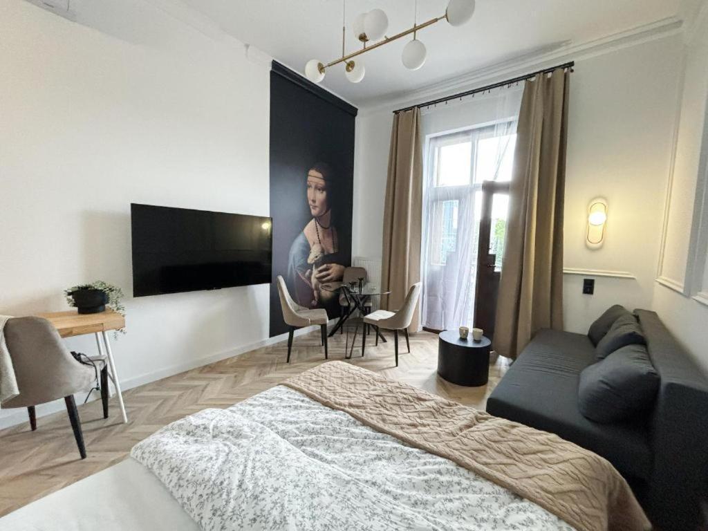 Lion Apartments - Premium Studio With Balcony 克拉科夫 外观 照片